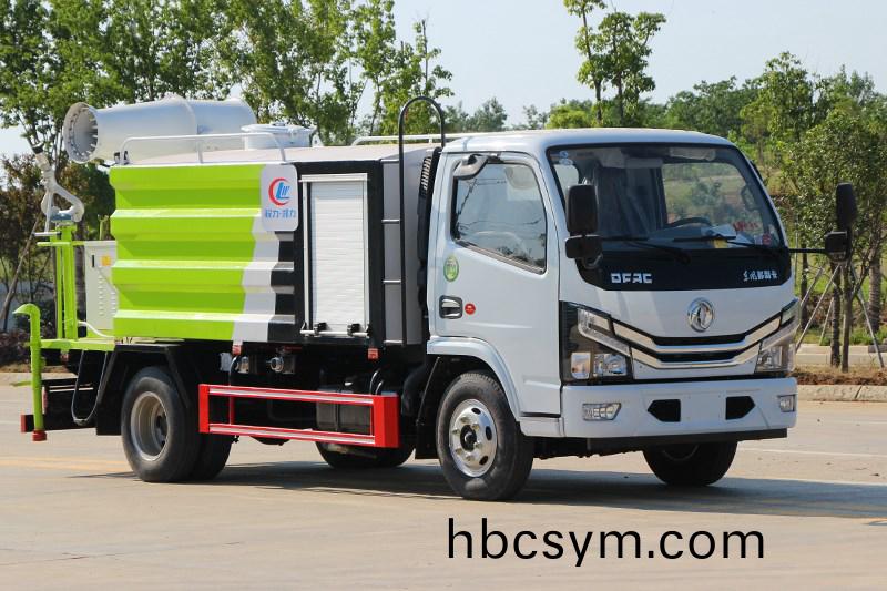 國六東(dong)風4.5噸 藍(lan)牌(pai) 抑塵(chen)車(che)