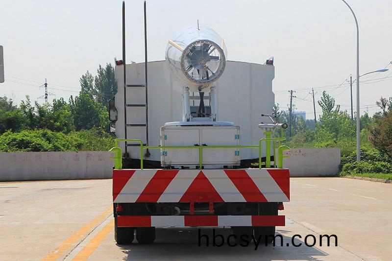 國六東風D9 10噸方鑵(guan)抑塵車(che)