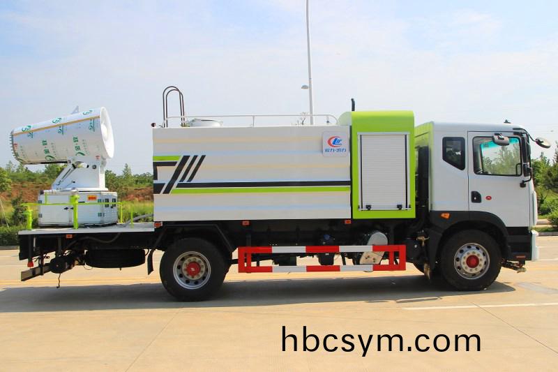 國(guo)六東(dong)風D9 10噸(dun)方鑵抑塵(chen)車(che)