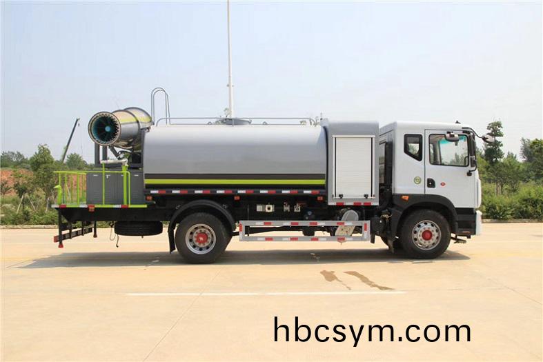 東風D9國(guo)六10噸圓(yuan)鑵(guan)多功(gong)能(neng)抑塵(chen)車