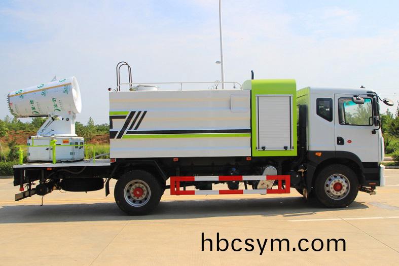 東風D9國六(liu)10噸方鑵多功(gong)能抑(yi)塵(chen)車(che)