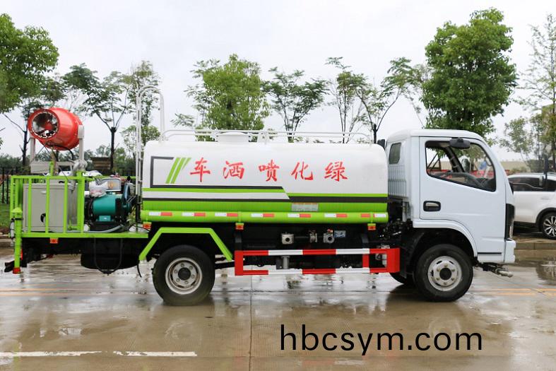 東風小多利卡(ka)5方(fang)抑(yi)塵霧(wu)礮噴灑(sa)車(che)