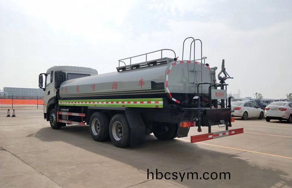 國六(liu)18立方東(dong)風(feng)天龍(long)后雙橋(qiao) 灑(sa)水車(che)