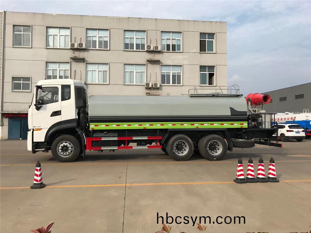 國(guo)六(liu)18方(fang)東風天(tian)龍后雙(shuang)橋(qiao) 霧礮(pao)車30-50米