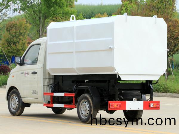 國六福(fu)田祥(xiang)蔆 3方(fang) 掛(gua)桶垃圾車