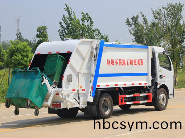 國六大多利卡 8方 壓(ya)縮垃圾(ji)車(che)