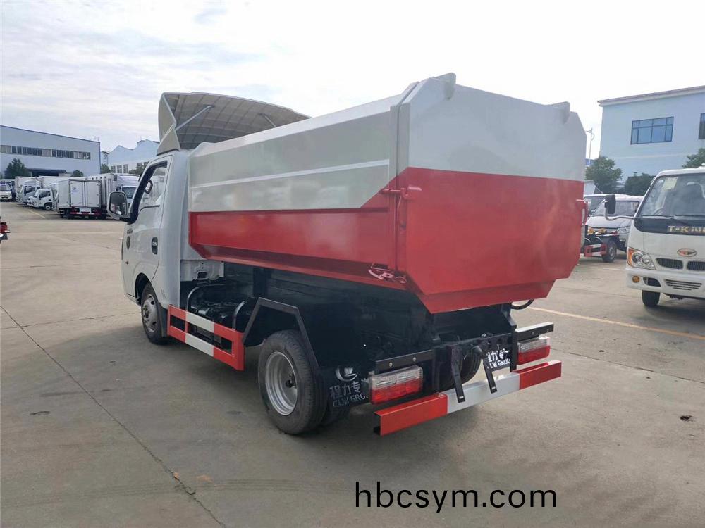 國(guo)六3-4方 藍(lan)牌(pai)東風(feng)途逸(yi) 掛桶(tong)垃圾車