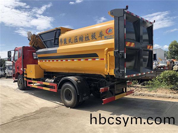 國六12方解(jie)放J6L 弔(diao)裝(zhuang)壓(ya)縮(suo)垃(la)圾車