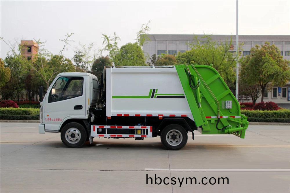 國(guo)六4立方 藍(lan)牌(pai)凱馬 壓(ya)縮垃(la)圾(ji)車(che)