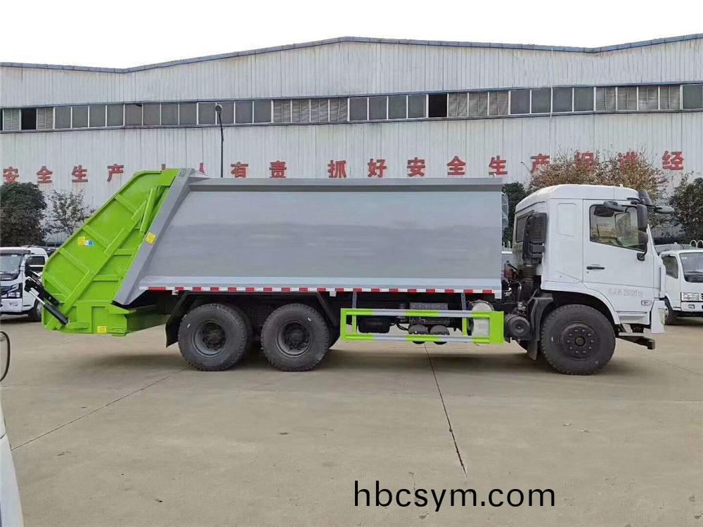 國(guo)六(liu)18立(li)方東(dong)風(feng)專底后雙(shuang)橋 壓(ya)縮(suo)垃圾(ji)車(che)
