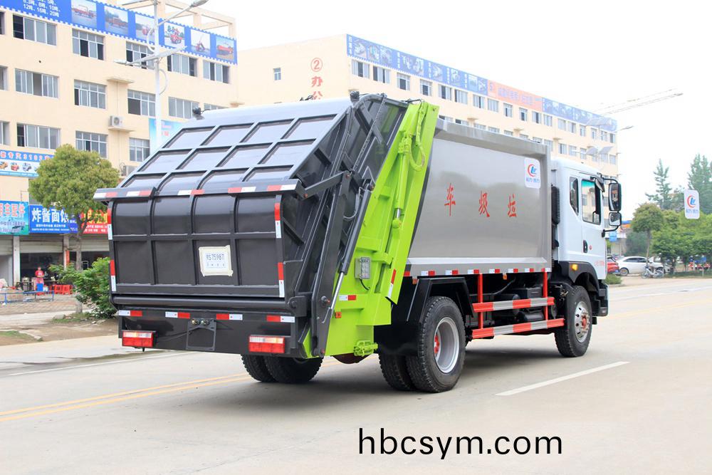 國(guo)六(liu)10立方東風(feng)D9 壓(ya)縮垃圾(ji)車(che)