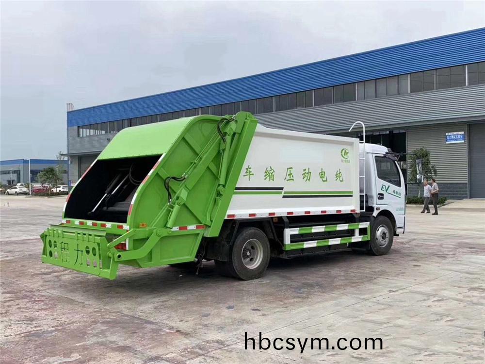 純電動8立(li)方壓(ya)縮垃圾(ji)車(che)可上牌(pai)