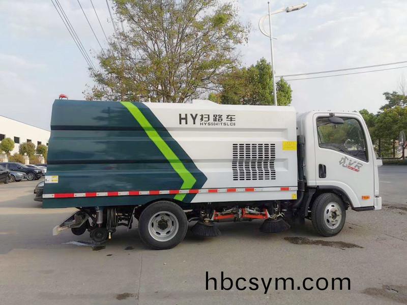 國(guo)六3方(fang)塵箱 0.8方(fang)水箱(xiang) 藍(lan)牌解(jie)放(fang)掃路車(che)
