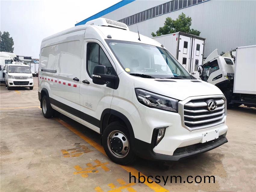 國(guo)六上(shang)汽大(da)通麵(mian)包冷(leng)藏(cang)車