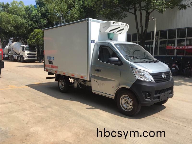 國六長(zhang)安(an)小型(xing)冷藏車(che)
