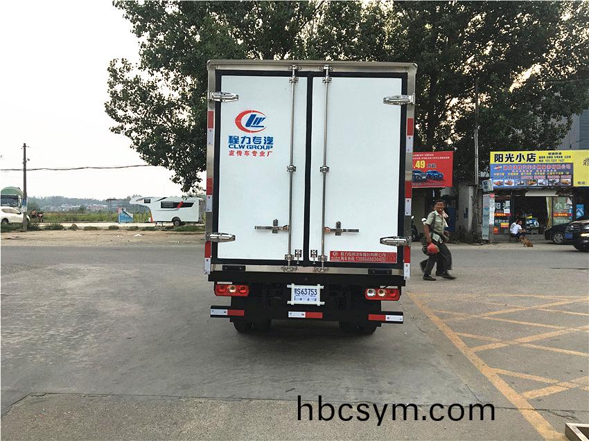 國六躍進(jin)小(xiao)福星S80冷藏(cang)車柴(chai)油版(ban)