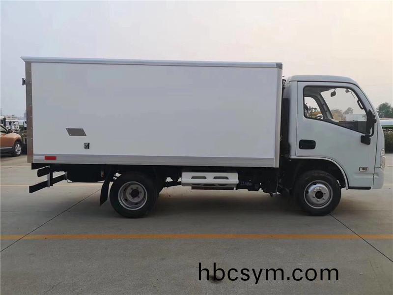 國六躍進小福星(xing)冷藏(cang)車可進(jin)地下(xia)車庫