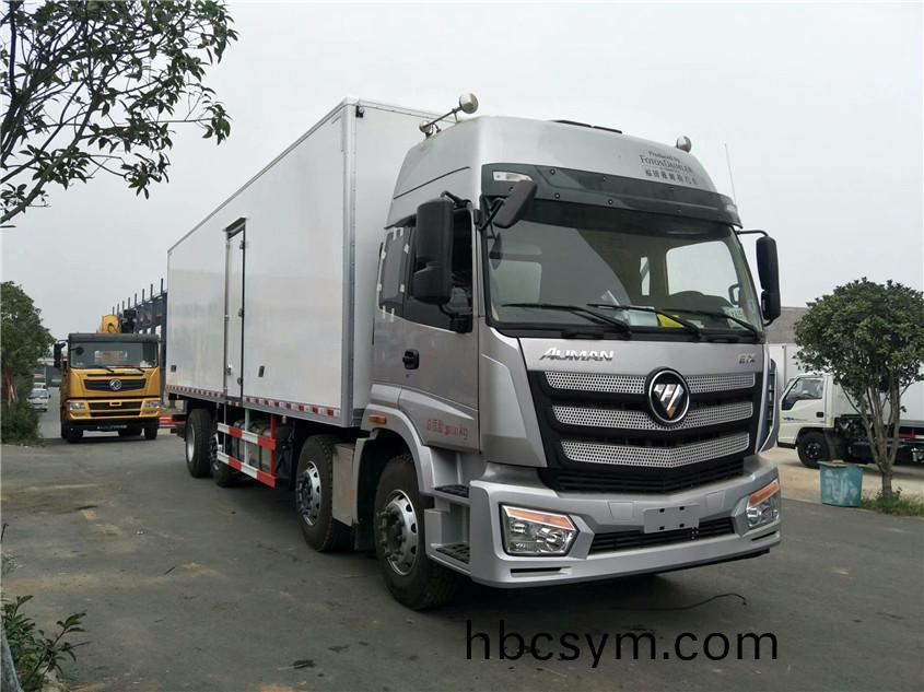 福田歐曼前四(si)后六 9.6米(mi)冷(leng)藏(cang)車