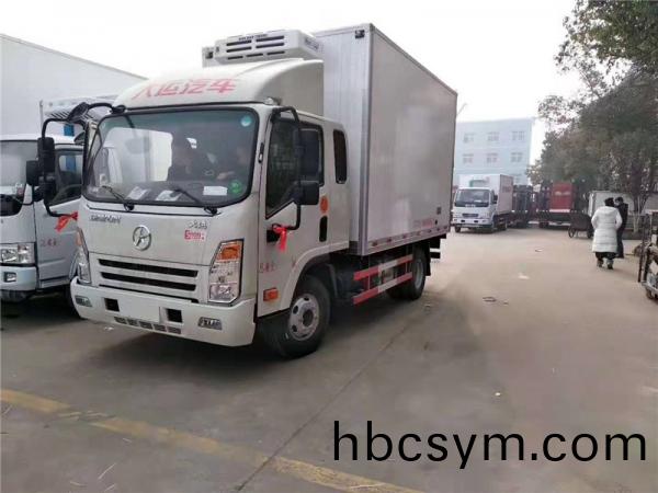 國(guo)六4.2米大(da)運(yun)藍(lan)牌(pai)冷藏車(che)