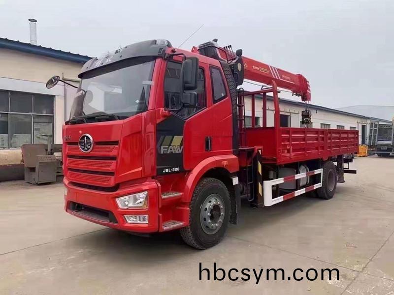 國六解(jie)放(fang)單橋三(san)一8噸(dun)弔機