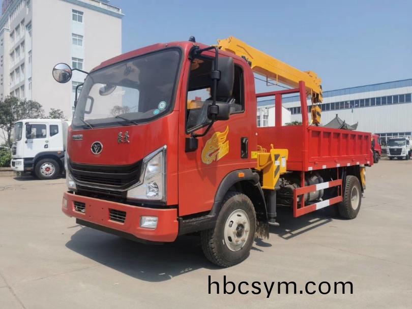 國六重汽豪(hao)曼(man)貨箱(xiang)4.05米小(xiao)黃牌隨(sui)車弔(diao)