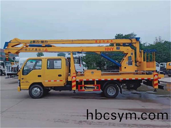 國六五十(shi)鈴(ling)18米高空作業(ye)車(che)