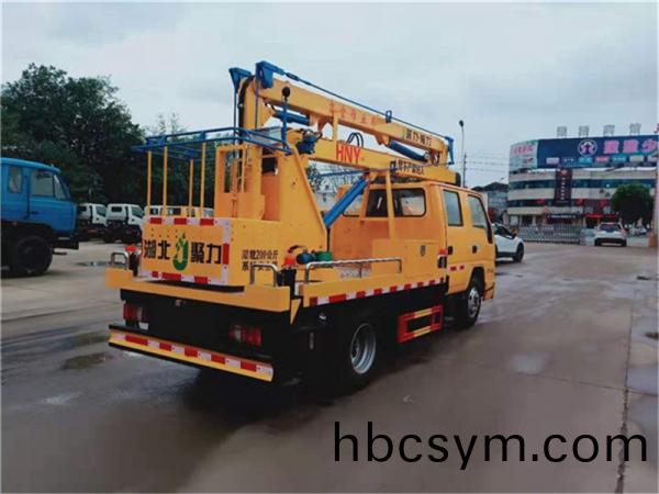 國六江鈴(ling)12米(mi)高空作業車(che)