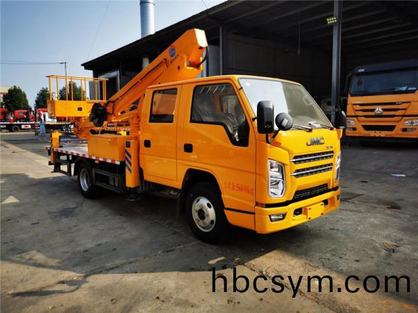 國六18S江鈴(ling)雙排(pai)高空作業(ye)車(che)
