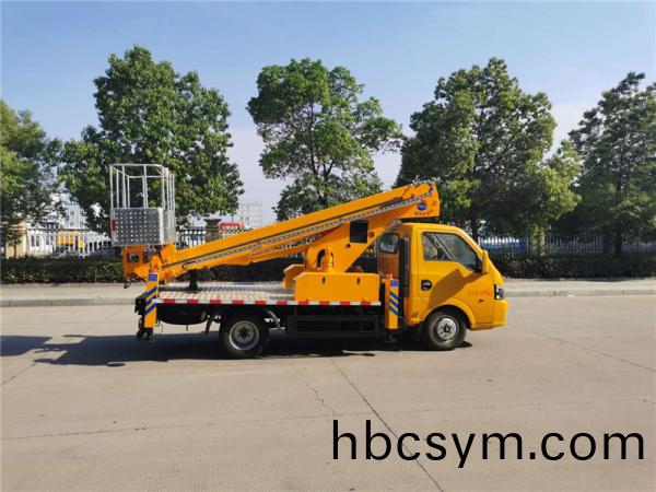 國(guo)六23S藍牌東(dong)風(feng)塗逸單排(pai)高(gao)空(kong)作業車(che)