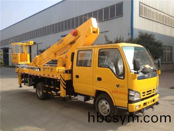 國(guo)六慶鈴雙排(pai)18米(mi)高空(kong)作業(ye)車