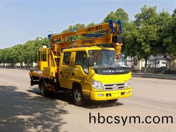 國(guo)六(liu)福(fu)田(tian)雙排(pai)座13米(mi)高空(kong)作業(ye)車