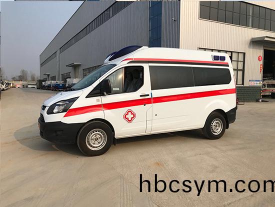 (國(guo)六)福特(te)全(quan)順中軸中頂監(jian)護型(xing)捄護車(che)